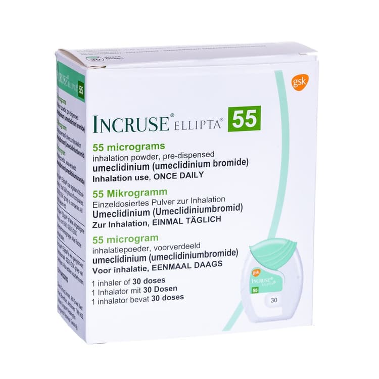 Incruse Ellipta (Umeclidinium)
