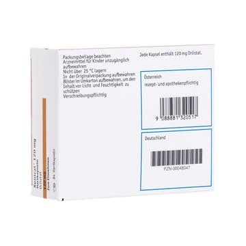 Xenical kaufen (Orlistat) 120 mg Tabletten ab 0,97 € pro Stück